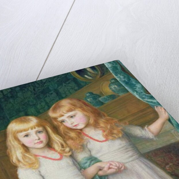 Marjorie and Lettice Wormald by Arthur Hughes
