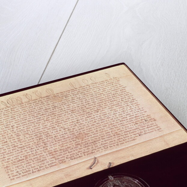 Letters of Patent granted to the Worshipful Company of Drapers, 1438-9 by English School