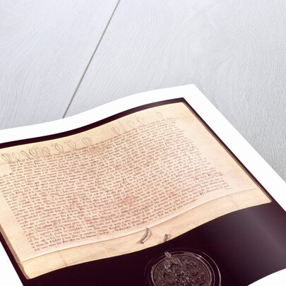 Letters of Patent granted to the Worshipful Company of Drapers, 1438-9 by English School