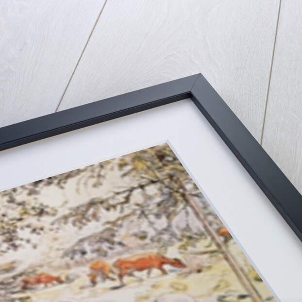 Young Girl Weaving, 1905 by Carl Larsson