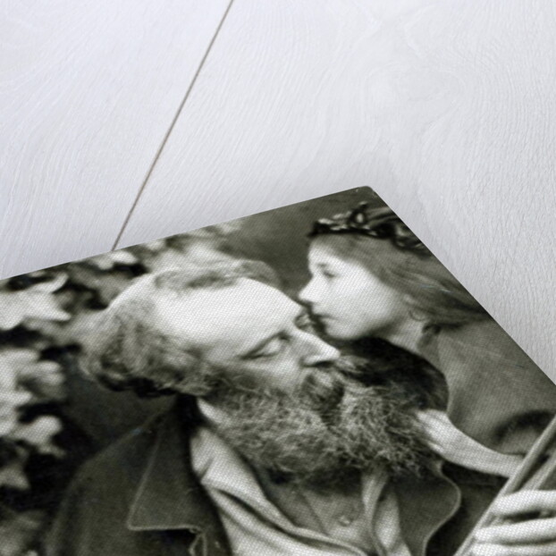 The Whisper of the Rose, a portrait of George Frederick Watts by Julia Margaret Cameron