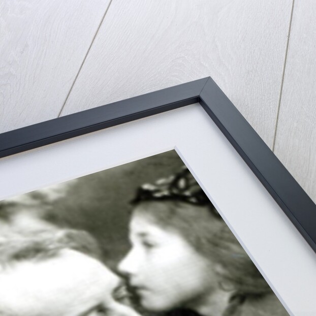The Whisper of the Rose, a portrait of George Frederick Watts by Julia Margaret Cameron