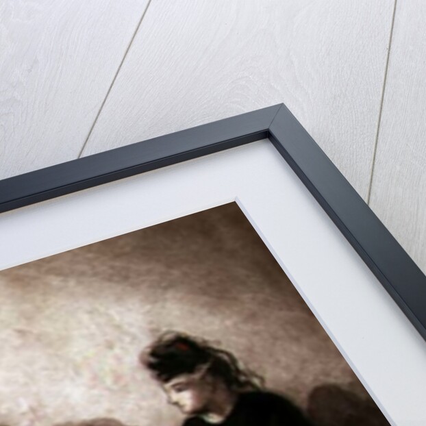 Wayside Railway Station by Honore Daumier