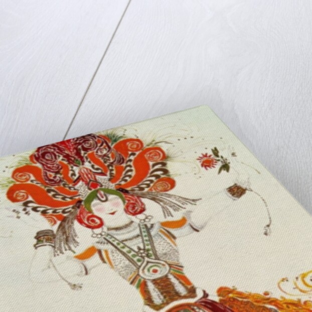 Ballet Costume for 'The Firebird' by Igor Stravinsky, c.1920 by Leon Bakst