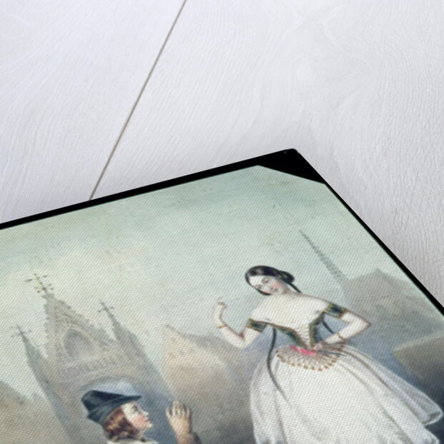 La Esmeralda: Carlotta Grisi & Jules Perrot by Augustus Jules Bouvier