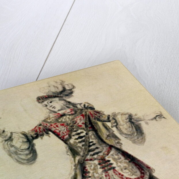 Costume design for a male dancer, c.1681 by Jean Derain