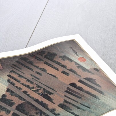 Night Rain on Oyama, c.1830 by Toyokuni II