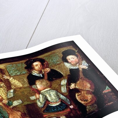 Musicians at Wadley House by English School