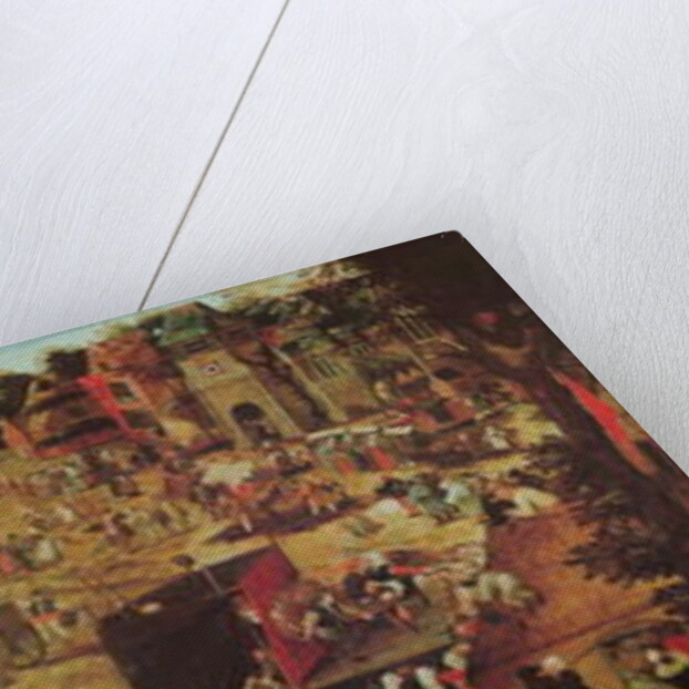 Kermesse with Theatre and Procession by Pieter the Younger Brueghel