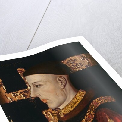 Portrait of Henry V by School English