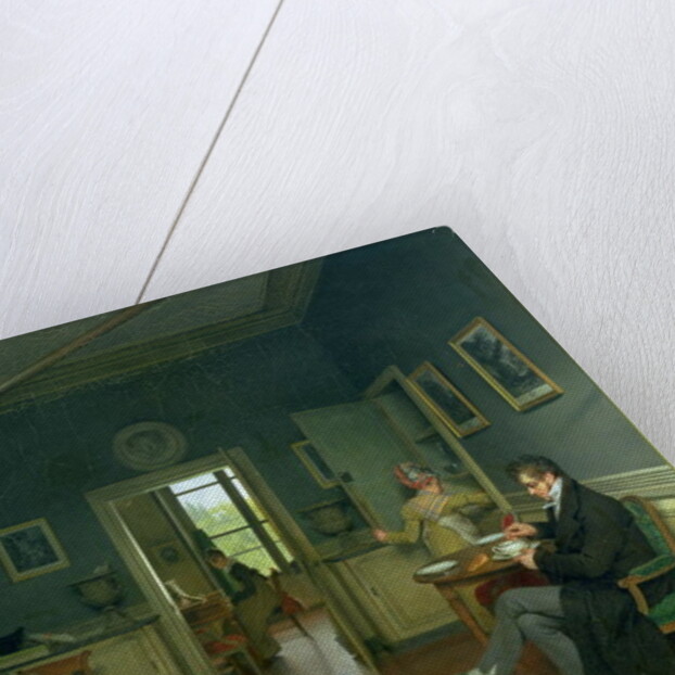 Interior of a Dining Room, 1816 by Martin Drolling