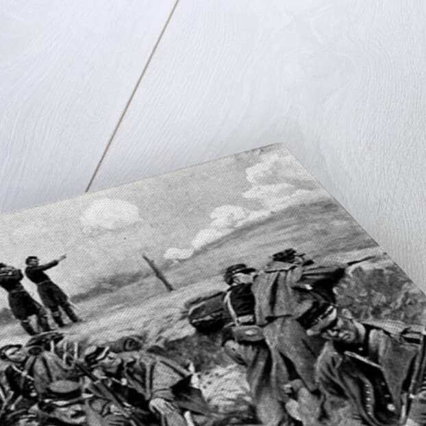 They Awaited the Order to Charge by Howard Pyle (after)