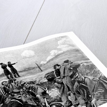 They Awaited the Order to Charge by Howard Pyle (after)