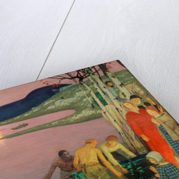 The Call of the Sea, 1925 by Frederick Cayley Robinson