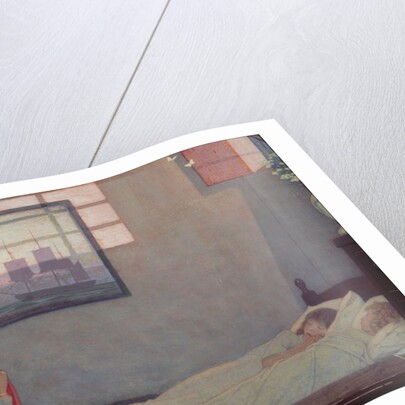 A Summer Evening, c.1925 by Frederick Cayley Robinson