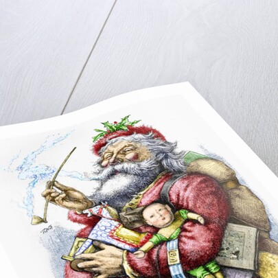 Merry Old Santa Claus by Thomas Nast