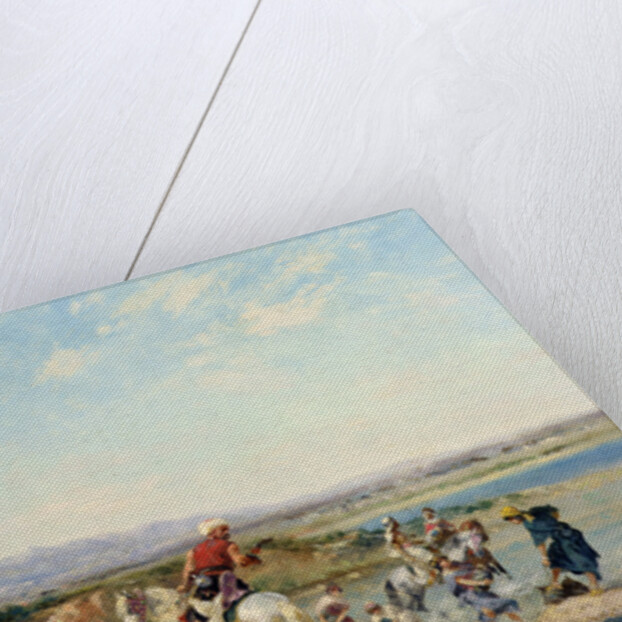 Arabs at an Oasis by Georges Washington