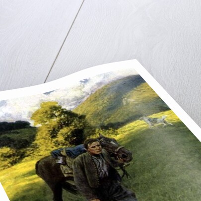 A Lonely Duel in the Middle of a Great Sunny Field by Howard Pyle (after)