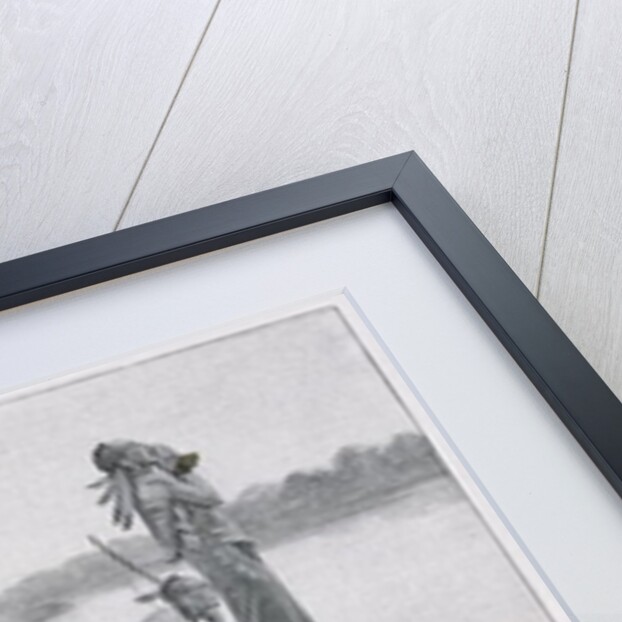 The Death of Indian Chief Alexander, Brother of King Philip by Howard (after) Pyle