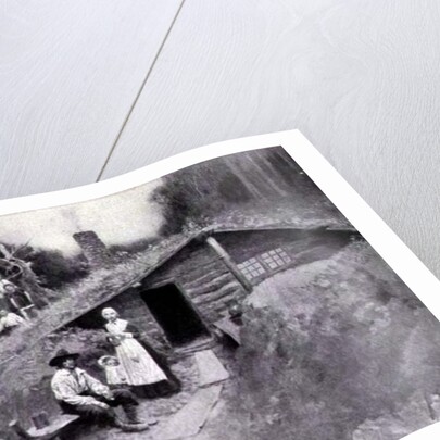 A Pennsylvania Cave-Dwelling by Howard Pyle