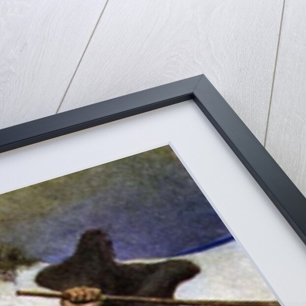 Once it Chased Doctor Wilkinson into the Very Town Itself by Howard Pyle