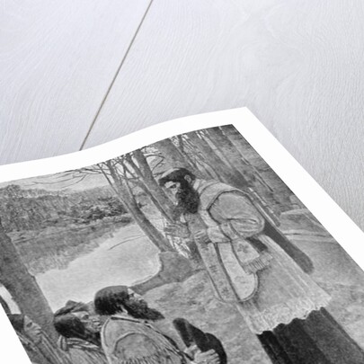 Father Hennepin Celebrating Mass by Howard (after) Pyle