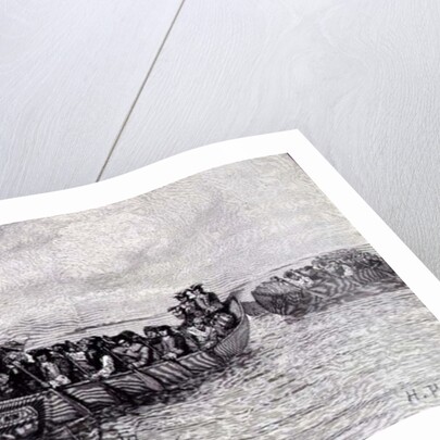 The Landing of Cadillac by Howard (after) Pyle