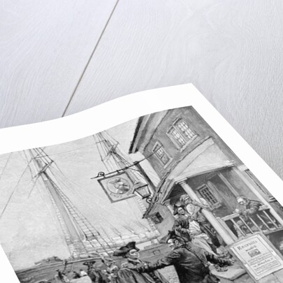 Brownejohn's Wharf, New York by Howard Pyle