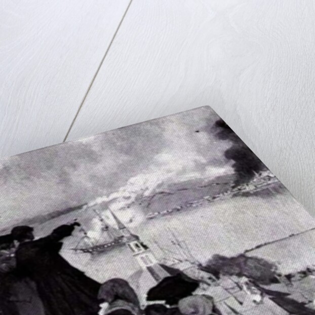 Watching the Fight at Bunker Hill by Howard Pyle