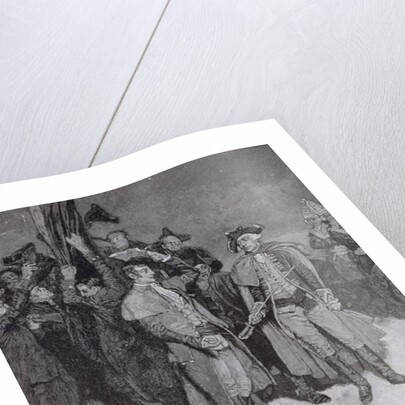 Surrender of Fort William and Mary by Howard Pyle