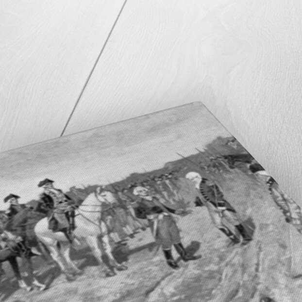 The Surrender of Cornwallis at Yorktown by Howard (after) Pyle