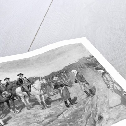 The Surrender of Cornwallis at Yorktown by Howard (after) Pyle