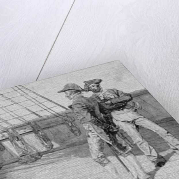 Impressment of American Seamen by Howard (after) Pyle