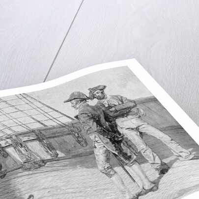 Impressment of American Seamen by Howard (after) Pyle