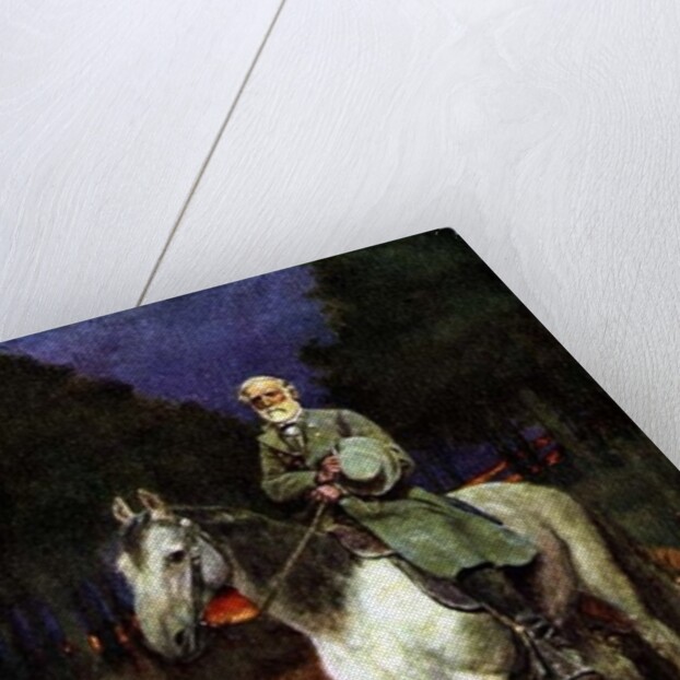 General Lee on his Famous Charger, 'Traveller' by Howard Pyle