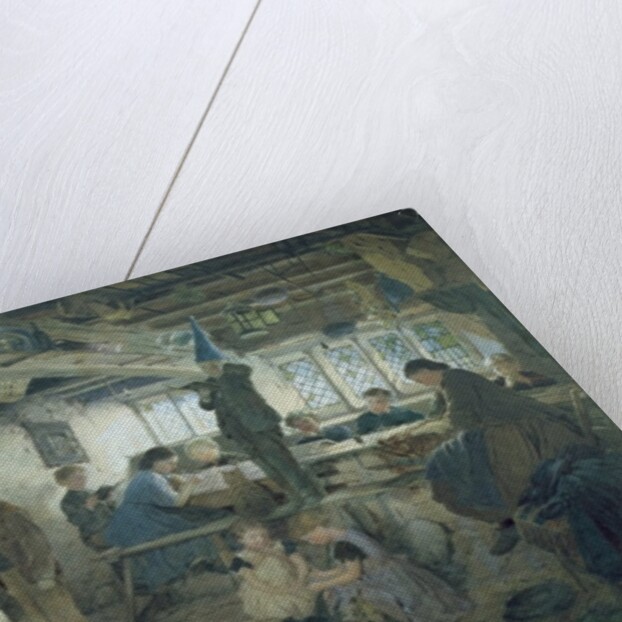 The Strict School Master, 1868 by William Jabez Muckley