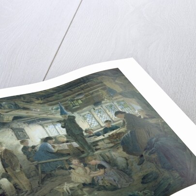 The Strict School Master, 1868 by William Jabez Muckley