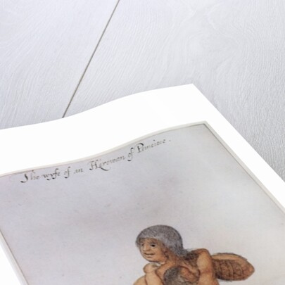 Indian Woman and Baby of Pomeiooc by John White