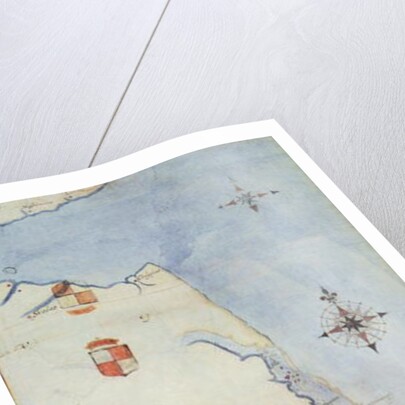 Map of Raleigh's Virginia by John White