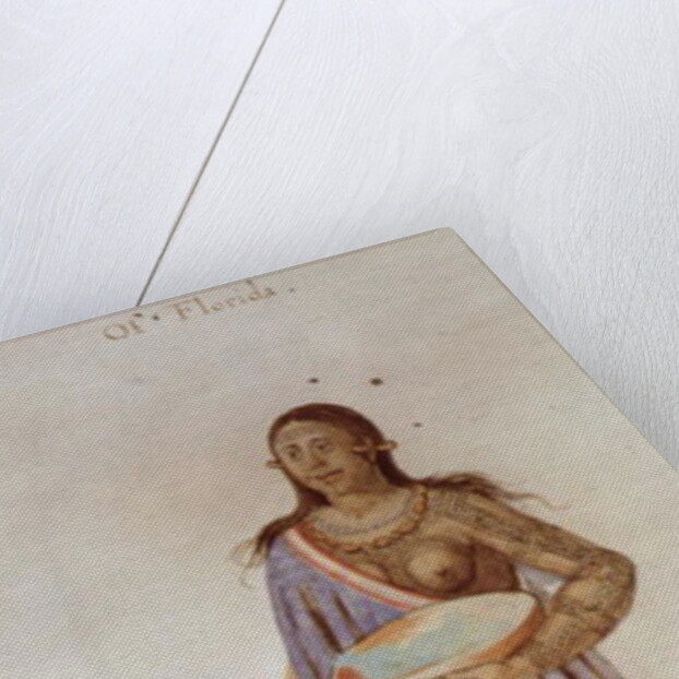 Indian Woman of Florida by John White