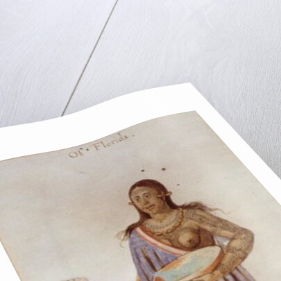 Indian Woman of Florida by John White