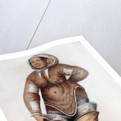 Eskimo Woman and Baby by John (after) White