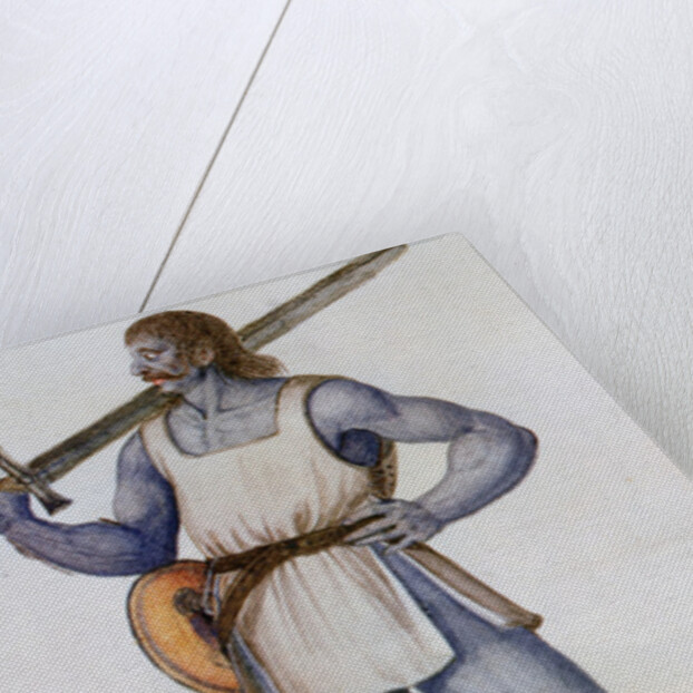 Ancient British Man by John (after) White