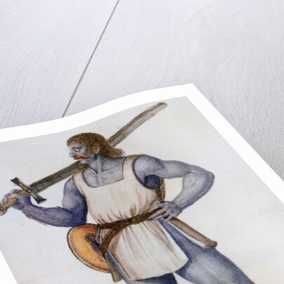 Ancient British Man by John (after) White