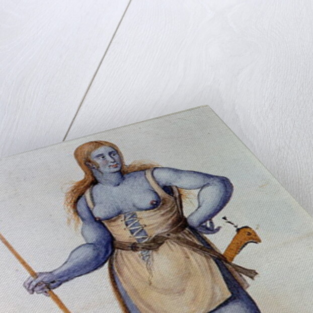 Ancient British Woman by John White