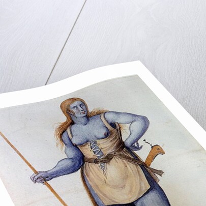 Ancient British Woman by John White