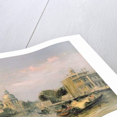 Santa Maria della Salute, Venice, 19th century by Edward Pritchett