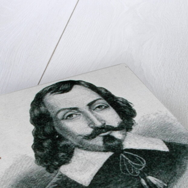 Samuel de Champlain illustration from Volume IV of 'Narrative and Critical History of America', 1886 by English School