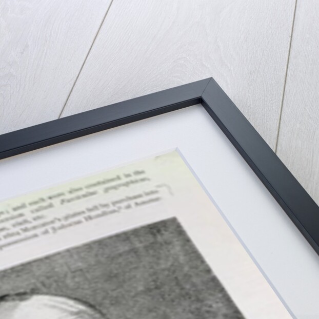 Abraham Ortelius illustration from Volume IV of 'Narrative and Critical History of America', 1886 by English School