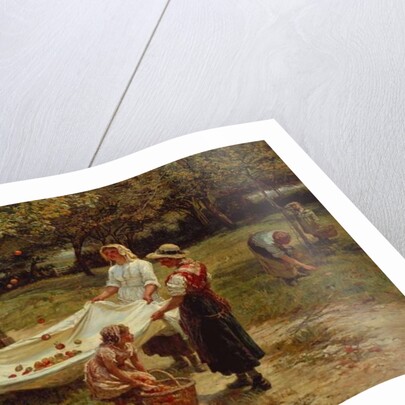 The Apple Gatherers, 1880 by Frederick Morgan